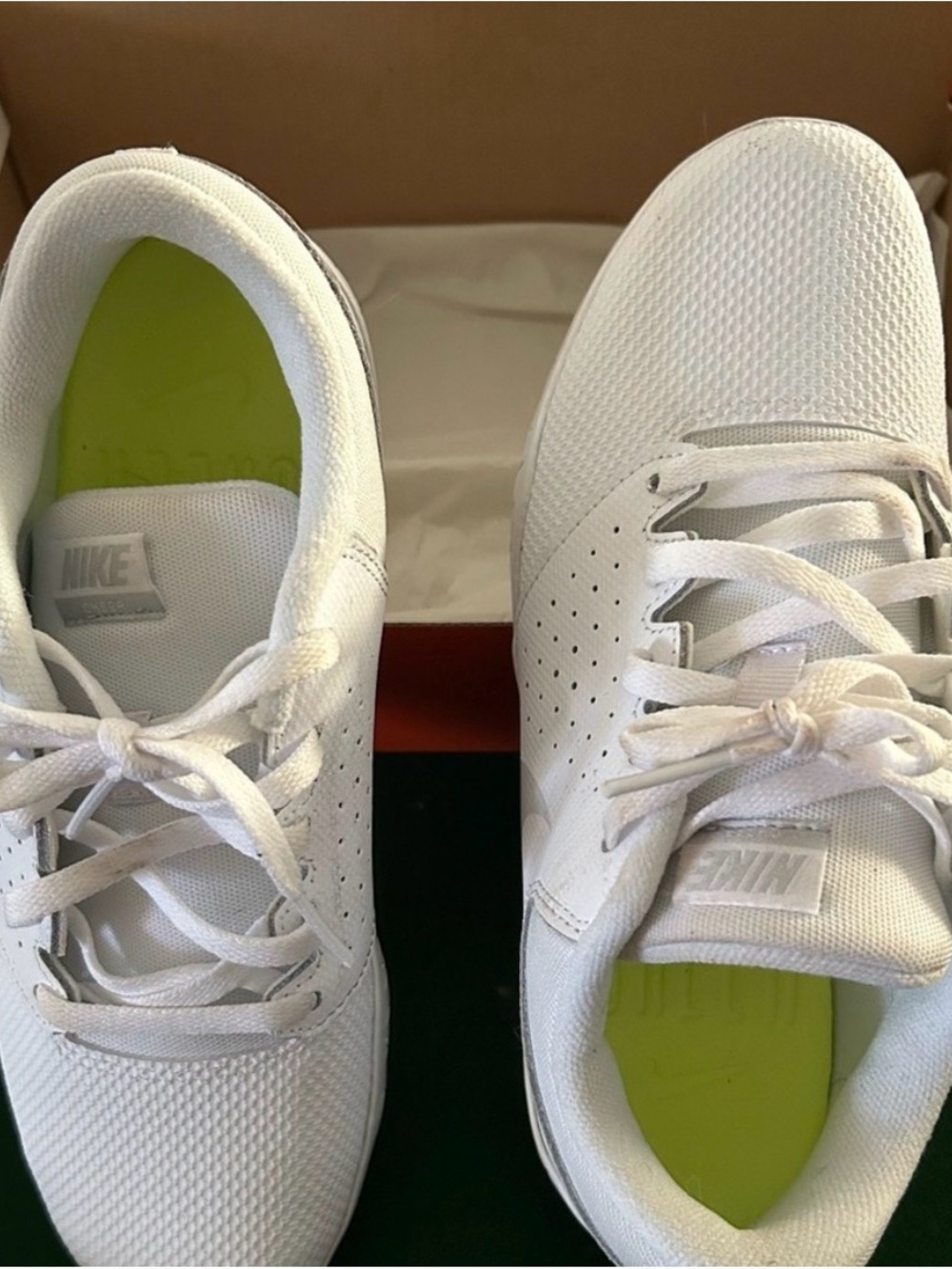 Nike White cheer shoes girls 3
